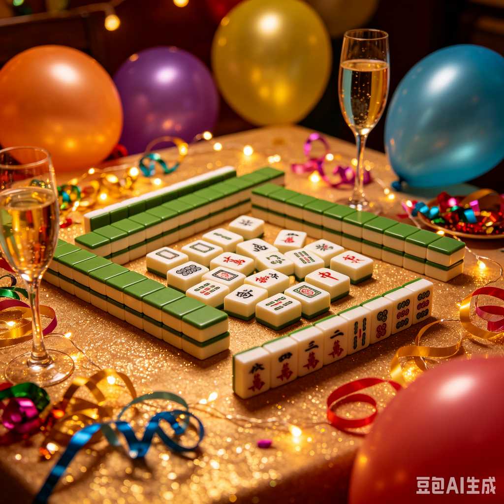 unique decoration mahjong tiles